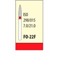 Боры Мани FO-22F (5шт.), пулевидный, Mani Dia-Burs 0000910616 - фото 318592