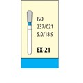 Боры Мани EX-21 (5 шт.), грушевидный, Mani Dia-Burs 00000910397 - фото 318757
