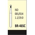 Боры Мани BR-46SC (черн.) (5 шт.), Mani Dia-Burs 1231913102 - фото 319097