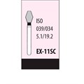 Боры Мани EX-11SC (5 шт.), двойной конус, Mani Dia-Burs 0001914443 - фото 319101