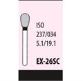Боры Мани EX-26SC (черн.) (5 шт.), Mani Dia-Burs 1231913088 - фото 319107