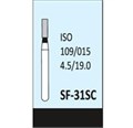 Боры Мани SF-31SC (черн.) (5 шт.), цилиндрический, Mani Dia-Burs 1231913095 - фото 319143