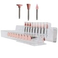 Полиры силиконовые Ensmart Pin Чашка (роз. мяг.), 10шт. на метал.ножке, (ENPS 32-3) Kagayaki 1231912985 - фото 322402