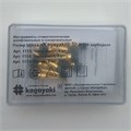 Щетки карбидные «Kagayaki Sharp» ассорти, 10 шт. (4 чашки, 3 кон., 3 кисточки) 1231912392 - фото 322616