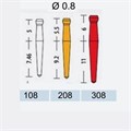 "Штифты беззольные YuniPin"" №108 белые 100шт., Kagayaki" 1231911388 - фото 325691