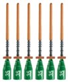 Обтураторы Thermafil №35 (25мм) 6 шт, эндодонтические гуттаперчевые, Maillefer 00000001101 - фото 326347