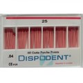 Штифты гуттаперчевые конусные 04 №25 (60шт), Dispodent 0001916493 - фото 326592