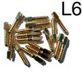 Штифты анкерные латунные L6 (12шт.). Форма 00000000347 - фото 326684