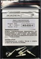 Штифты Ikadent IKS-Е03-V (6шт.) стекловолоконные культевые 0001911606 - фото 326808