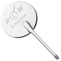 Зеркало №5 родий 24 мм 12шт (HLW 23-6) 1231915296 - фото 328004