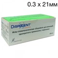 Иглы карпульные (0,3x21 мм) 30GS стерильные, (100 шт) зеленые. Dispodent 1231912243 - фото 328212