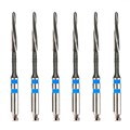 Unimetric калибровочный дриль №110 (6шт.) 2 полосы, синий, Maillefer 00000910064 - фото 332574