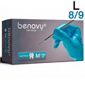 Перчатки Нитриловые Benovy L (8/9), 3г. 200шт. 1231912544 - фото 333294