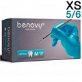 Перчатки нитриловые Benovy XS (5/6), 3г. 200шт. 1231912474 - фото 333306
