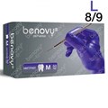 Перчатки Нитриловые Benovy Фиолетовые L (8/9), 100шт. 3,5 г. 1231913035 - фото 333309