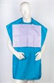 Фартук нейлоновый Бирюзовый с зажимами Clean+Safe, Medium 70х100см 1231912317 - фото 333719