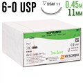 Супрамид 6-0 USP, 0.45 м, 11мм, 36 шт 1231915028 - фото 336187