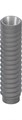 Имплантат Straumann BL, NC Ø 3,3 мм, 14 мм, Roxolid®, SLA®, Loxim 021.2514 - фото 337047