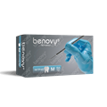 Перчатки BENOVY Dental Formula Nitrile Chlorinated Light, нитриловые, текстурированные на пальцах, цвет: ГОЛУБОЙ, 50 пар, размер L DFNLBB04 - фото 343933