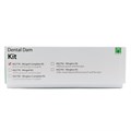 Набор полный коффердама Dental Dam Kit, 9 кламмеров с крыльями для изоляции рабочего поля. H-02778 - фото 345352
