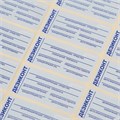 Наклейка для индикаторов концентрации дезсредств - Дезиконтов, в упаковке 40 шт. st98976 - фото 345894