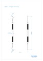 Asa Dental 1200T-1 - штопфер N1 двусторонний с нитрит-титановым покрытием (золотым) (шарик) 1200T-1 - фото 346634