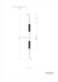 Asa Dental 1206-2 - штопфер-гладилка N2 двусторонняя (шарик-гладилка) 1206-2 - фото 346696