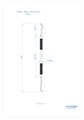 Asa Dental 1209-1 - штопфер-гладилка N1 двусторонняя (шарик-гладилка) 1209-1 - фото 346725