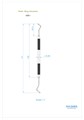 Asa Dental 1208-1 - штопфер-гладилка N1 двусторонняя (шарик-гладилка) 1208-1 - фото 346727