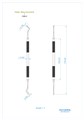 Asa Dental 1208-3 - штопфер-гладилка N3 двусторонняя (шарик-гладилка) 1208-3 - фото 346729