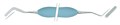 Asa Dental MC1102-2 - гладилка N2 двусторонняя Magic Color с силиконовой ручкой MC1102-2 - фото 346771