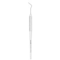 Asa Dental ML0700-9 - зонд N9 односторонний изогнутый малый Leonardo с полой легкой ручкой ML0700-9 - фото 346782