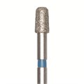 Бор алмазный 846KR 025 FG, синий, 5 шт. Форма: конус с закругленным концом 846KR.FG.025 - фото 347707