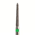 Бор алмазный 857G 014 FG, зеленый, 5 шт. Форма: конус с безопасным концом 857G.FG.014 - фото 347753