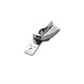 Asa Dental 2801-L2S - ложка слепочная нижняя малая (S) половина, с перфорацией без бортиков (правый верх-левый низ) 2801-L2S - фото 347952