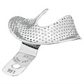 Asa Dental 2806-L66 - ложка слепочная нижняя большая (L) с перфорацией для беззубых челюстей 2806-L66 - фото 347978