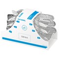 Asa Dental S2816-6 - ложка слепочная, набор 6 штук, с перфорацией без бортика, детская, из алюминия S2816-6 - фото 347985