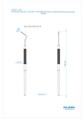 Asa Dental 0702L-12S - зонд пародонтологический односторонний (11,5-8,5-5,5-3,5), 155 мм 0702L-12S - фото 348354
