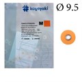 "Полиры Диск шлифовальный Kagayaki RoundFlex"" мягкие (оранжевые) диаметр 9,5 мм - 50 шт." 2213F/50 - фото 348875