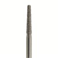 Бор алмазный 847KR 016 FG, синий, 5 шт. Форма: конус с закругленным концом 847KR.FG.016 - фото 348938