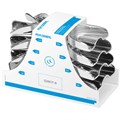 Asa Dental S2807-8 - ложка слепочная, набор 8 штук, без перфорации с бортиками S2807-8 - фото 348992
