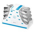 Asa Dental S2804-8 - ложка слепочная, набор 8 штук, с перфорацией с бортиками S2804-8 - фото 348995