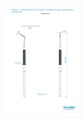 Asa Dental 0703L-4 - зонд пародонтологический односторонний (10-9-8-7-5-3-2-1), 153 мм 0703L-4 - фото 349018