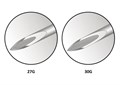 Иглы карпульные Spident NOP 27G, 0.4*41 мм (100 шт) инъекционные дентальные стерильные однократного применения 6127LL - фото 349439