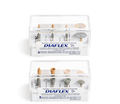 Головки эластичные Diaflex модели СК11, СК12, СК13, СК14 (8 шт.) с алмазным наполнением (Целит) 1.7.1.1 - фото 350028