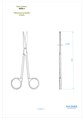 Asa Dental 0322-1 - ножницы анатомические прямые, 14,5 см 0322-1 - фото 351190
