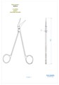Asa Dental 0310-2 - ножницы для десны N2 изогнутые, 16,5 см 0310-2 - фото 351214