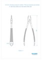 Asa Dental 0110-37 - щипцы N37 для удаления зубов верхних резцов 0110-37 - фото 351220