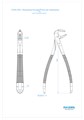 Asa Dental 0100-74N - щипцы N74N для нижних корней с зубчиками 0100-74N - фото 351249