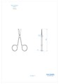 Asa Dental 0320-1 - ножницы лигатурные, 9 см 0320-1 - фото 351263